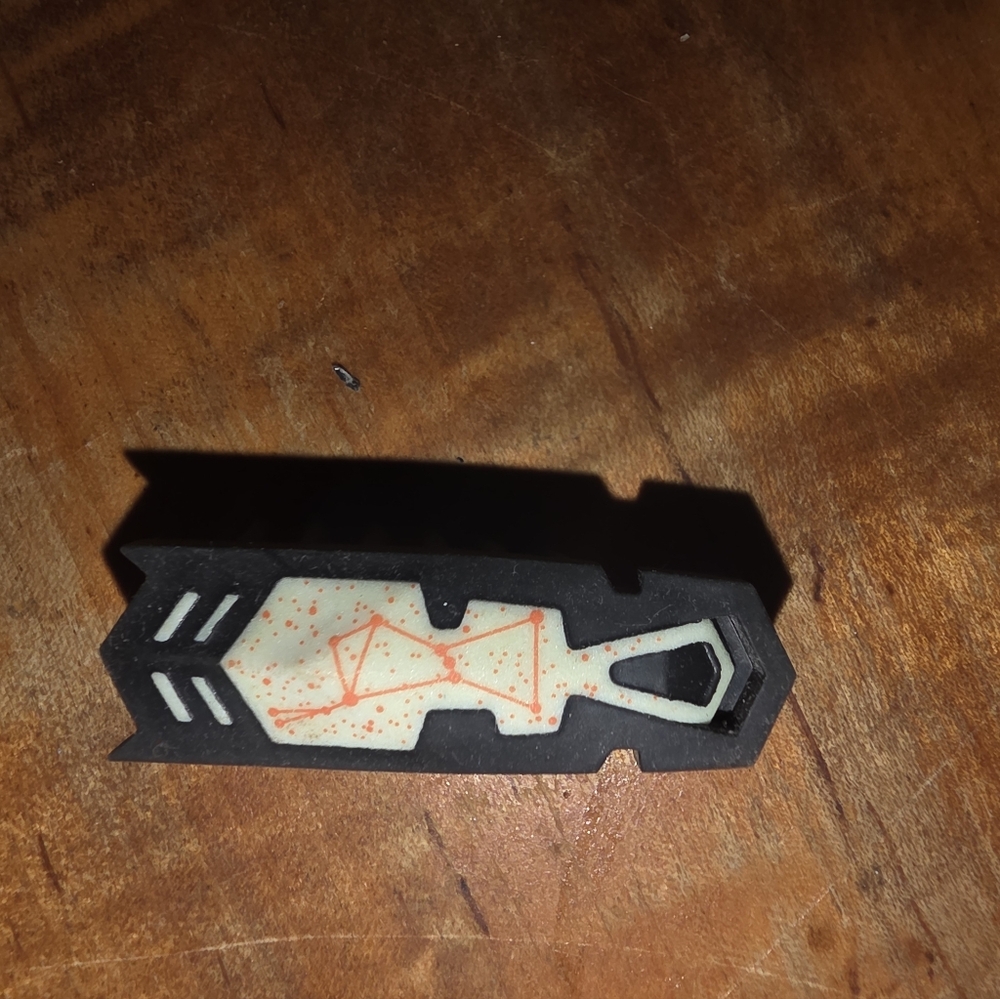 HEXBUG Nano - Galileo GITD Collection - Astronomy Series - ORANGE - 2010 WORKS!